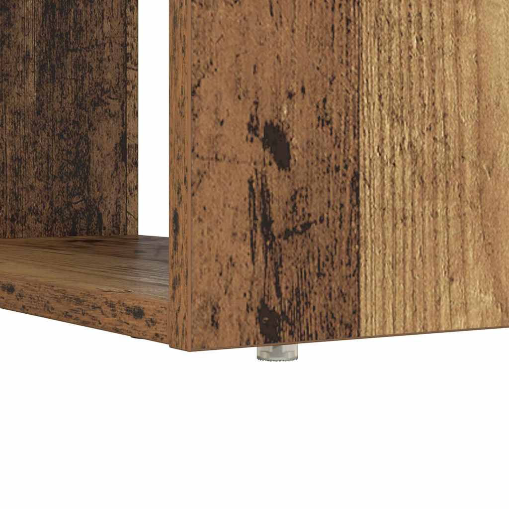 Stol s policom Staro drvo 113 x 54 x 120 cm Konstruirano drvo