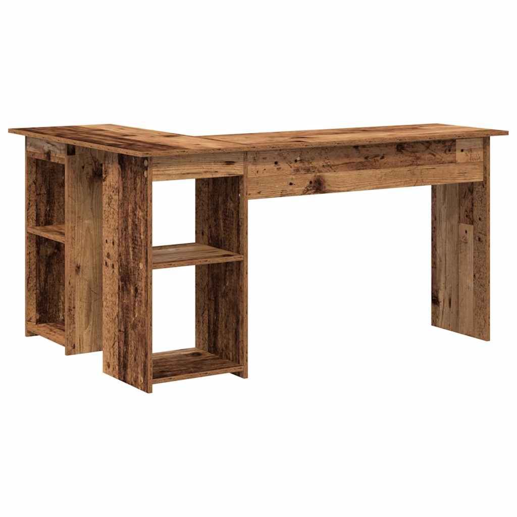 Stol s policom Staro drvo 142 x 102 x 73 cm Konstruirano drvo