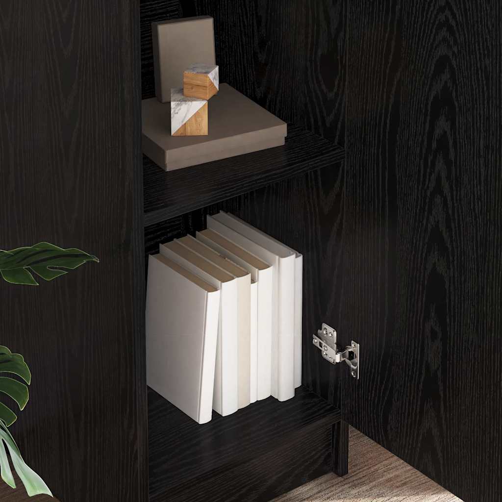 Highboard Crni hrast 35 x 39 x 168 cm