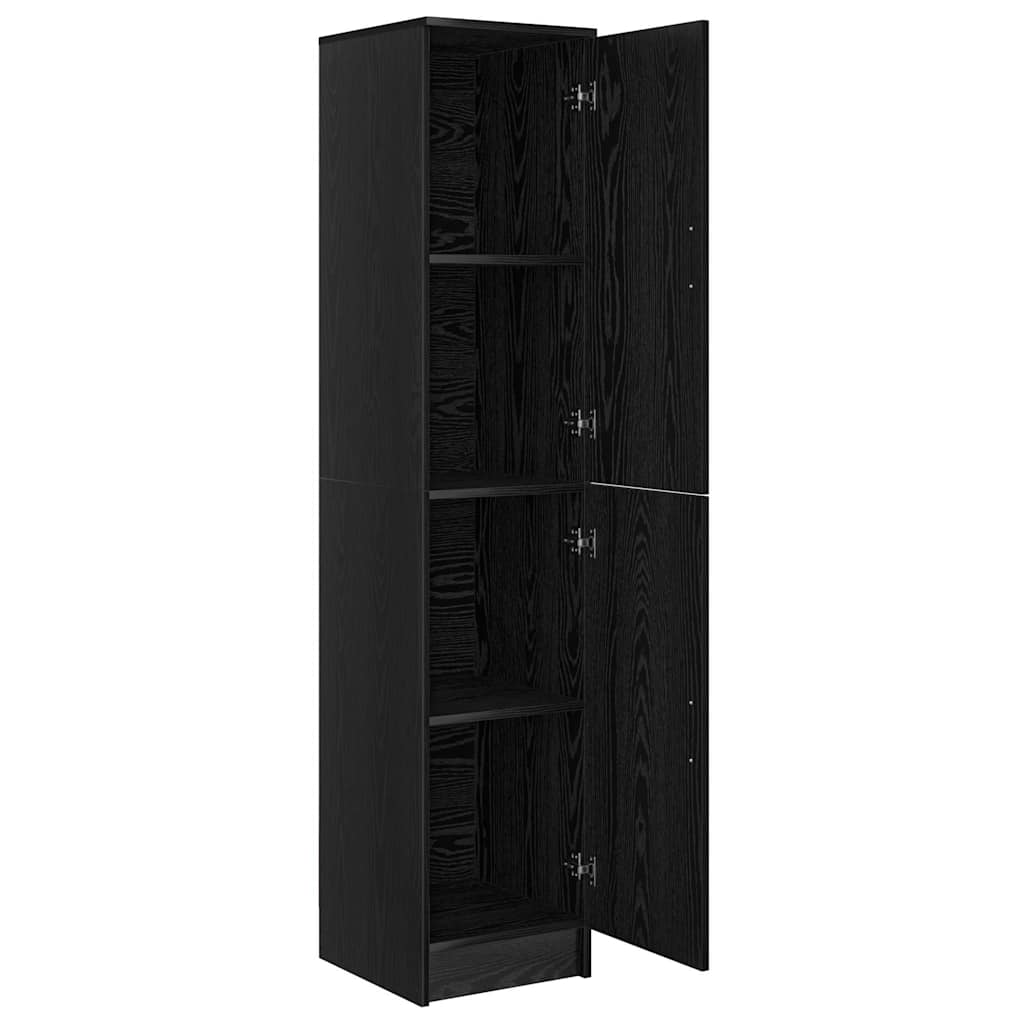 Highboard Crni hrast 35 x 39 x 168 cm