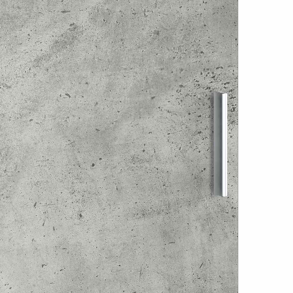 Highboard Betonski sivi 35 x 39 x 168 cm