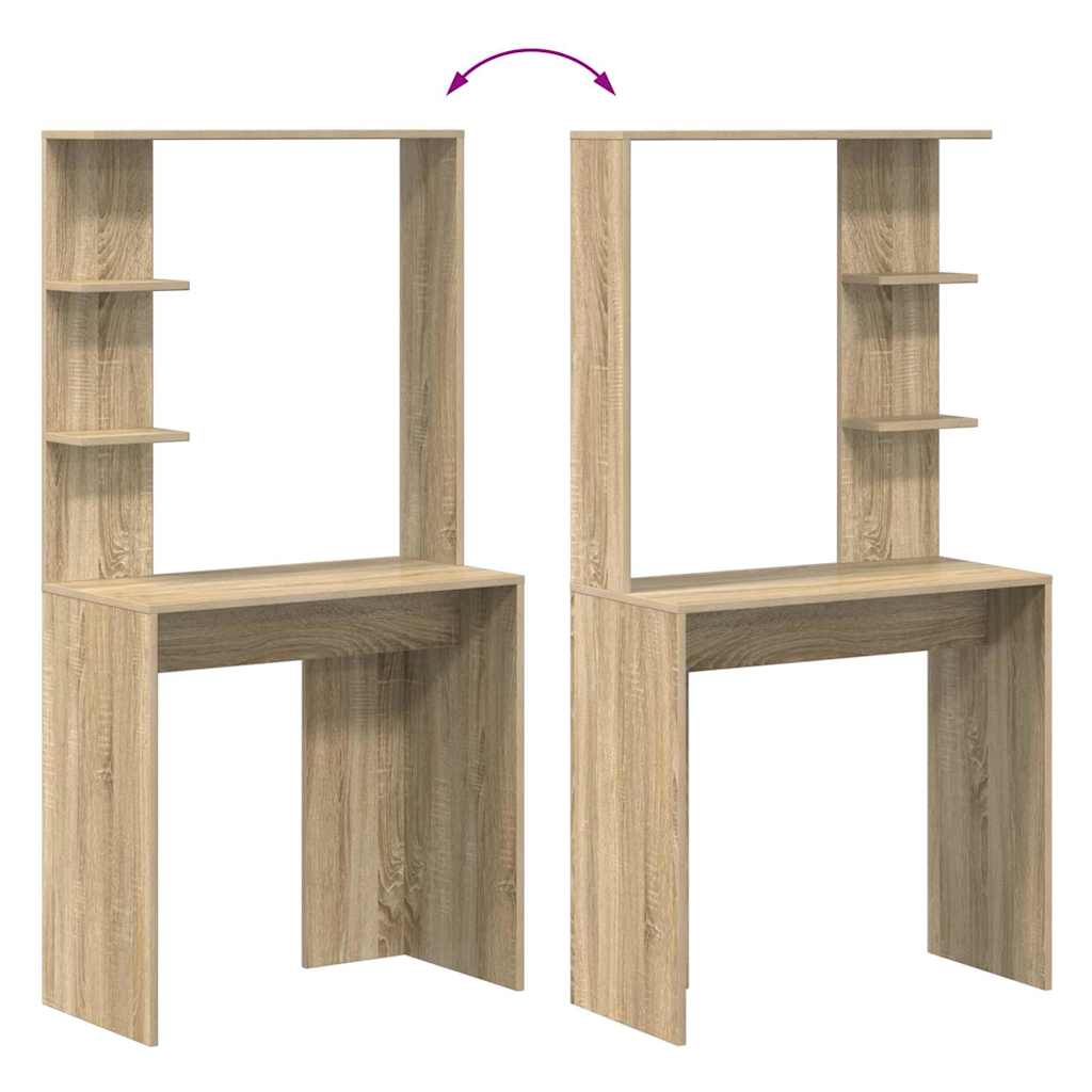Stol Sonoma hrast 78,5 x 37 x 154,5 cm Konstruirano drvo