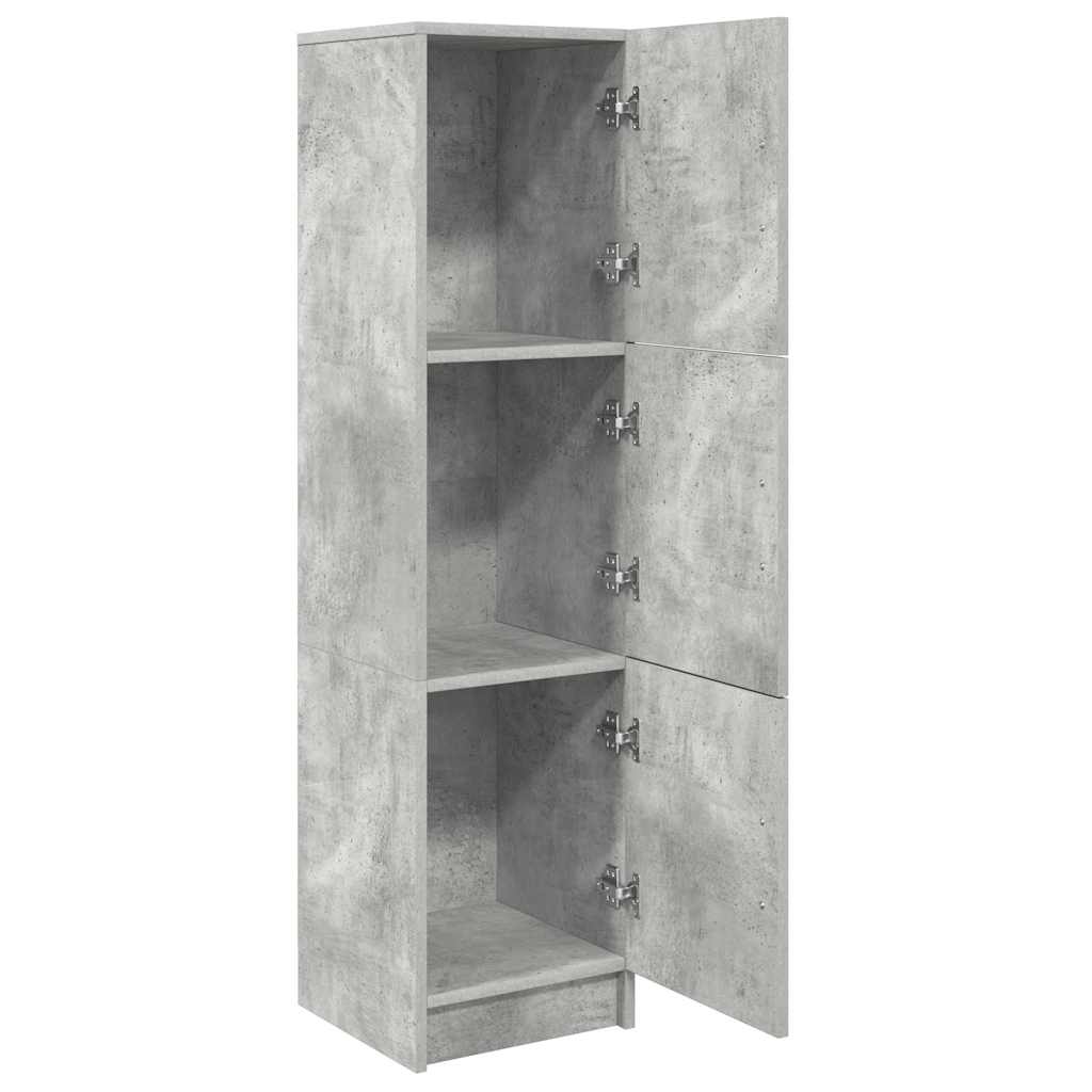 Highboard Betonski sivi 31.5 x 32 x 122.5 cm