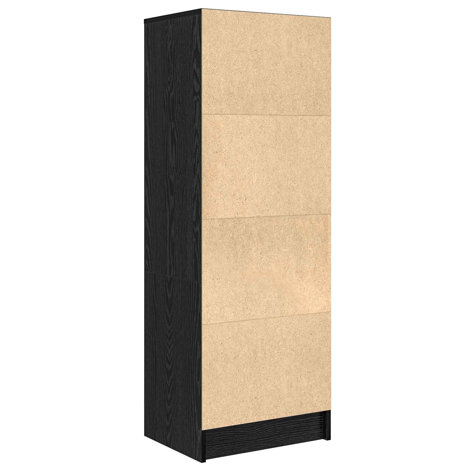 Highboard s ladicama Crni hrast 45,5 x 34 x 127 cm