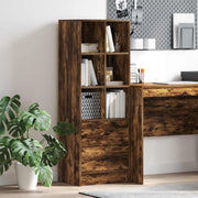 Highboard s ladicama Dimljeni hrast 45,5 x 34 x 127 cm