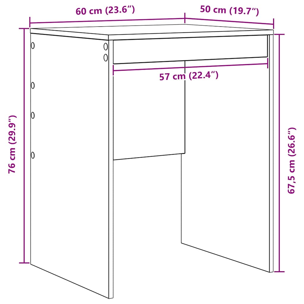 Stol Staro drvo 60 x 50 x 76 cm