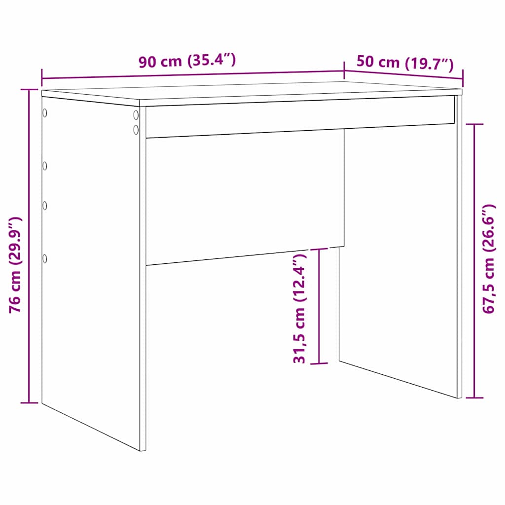 Stol Siva Sonoma 90 x 50 x 76 cm