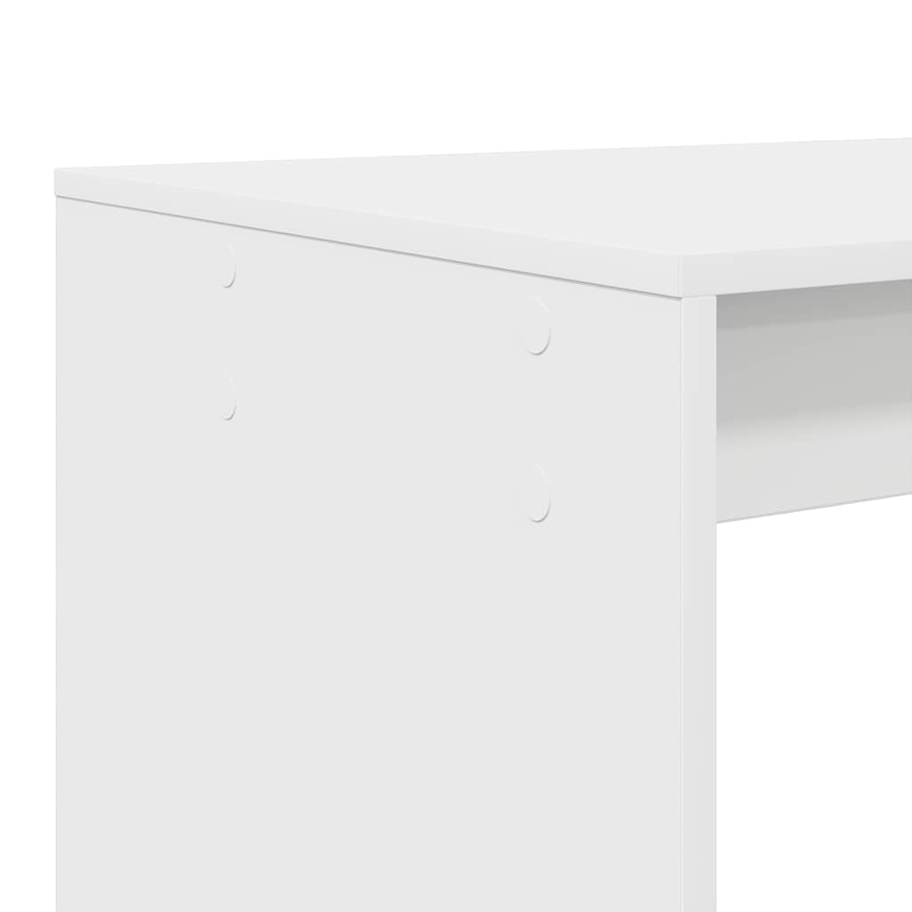 Stol s policom Bijelo 108 x 55 x 103.5 cm Konstruirano drvo