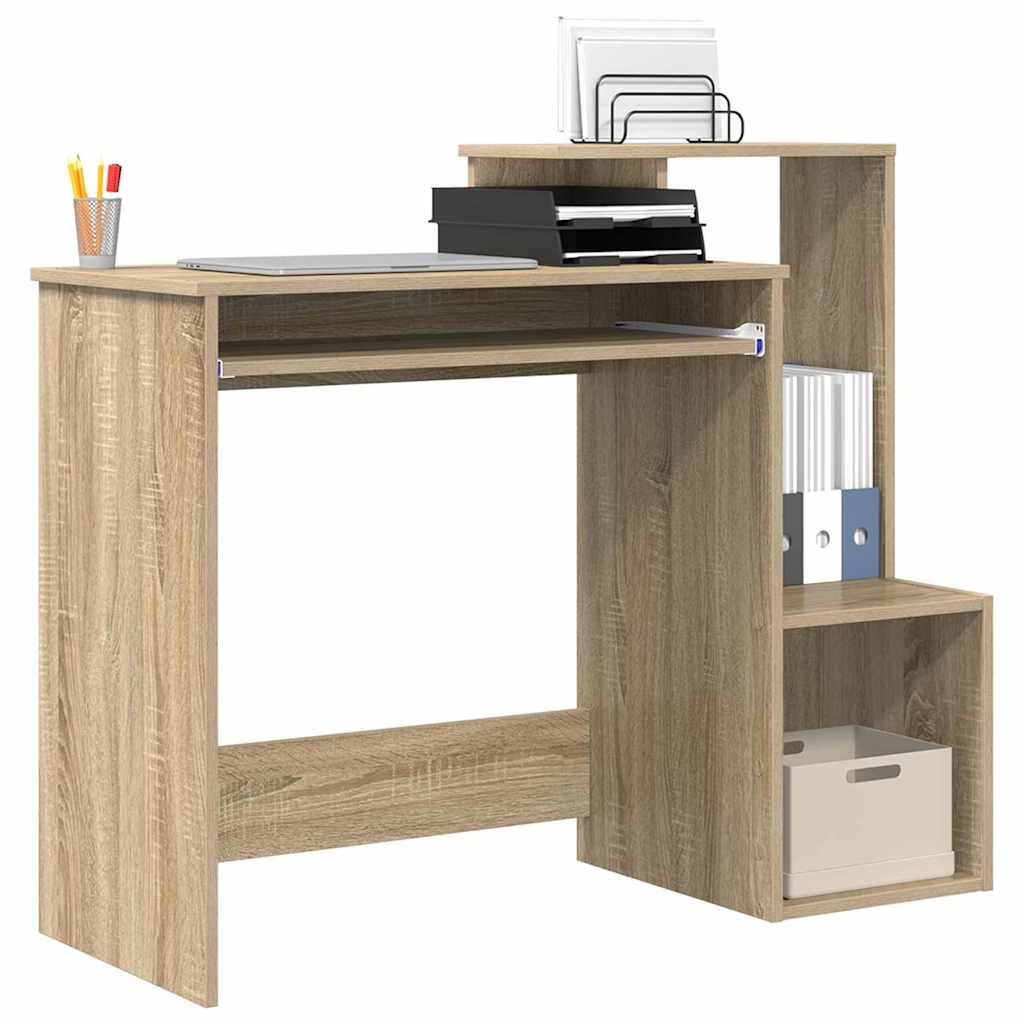 Stol Sonoma hrast 106 x 41 x 88.5 cm Konstruirano drvo
