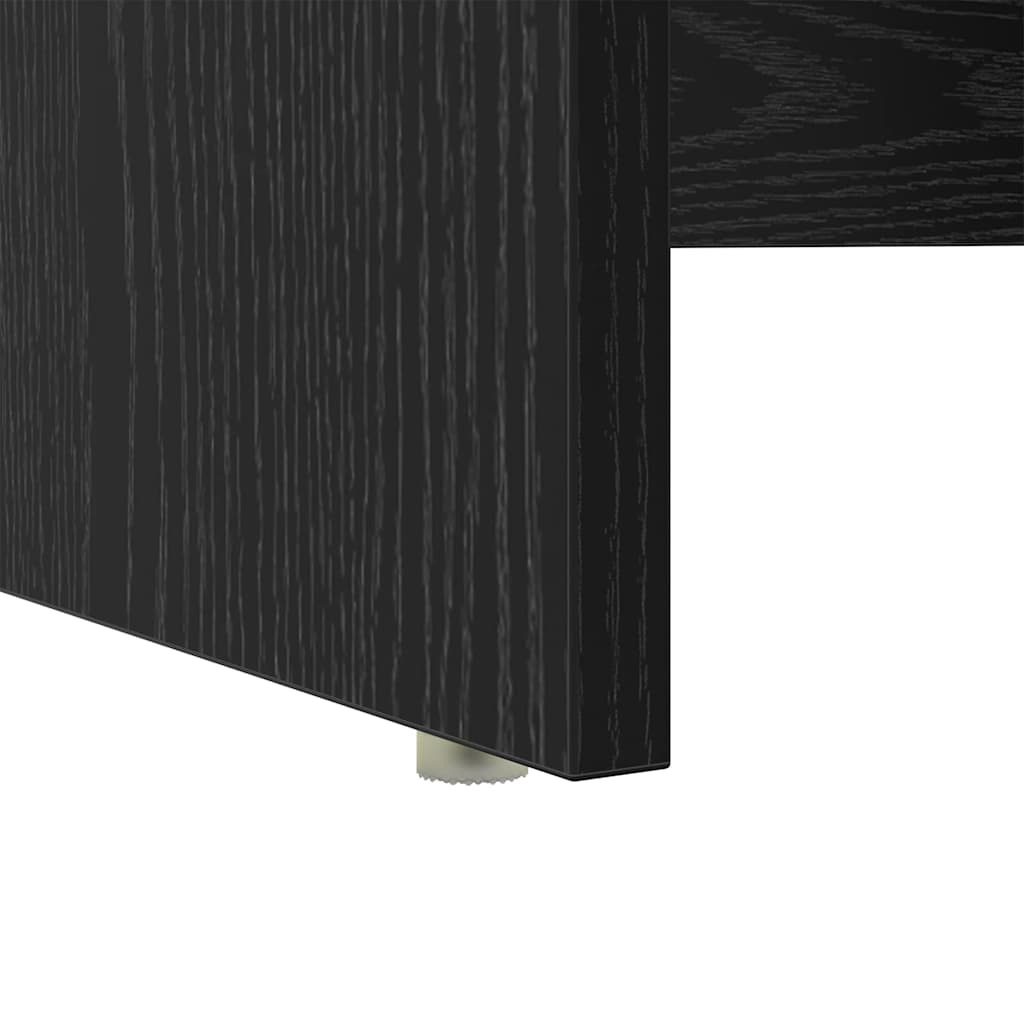 Stol Crni hrast 120,5 x 44 x 88,5 cm Konstruirano drvo