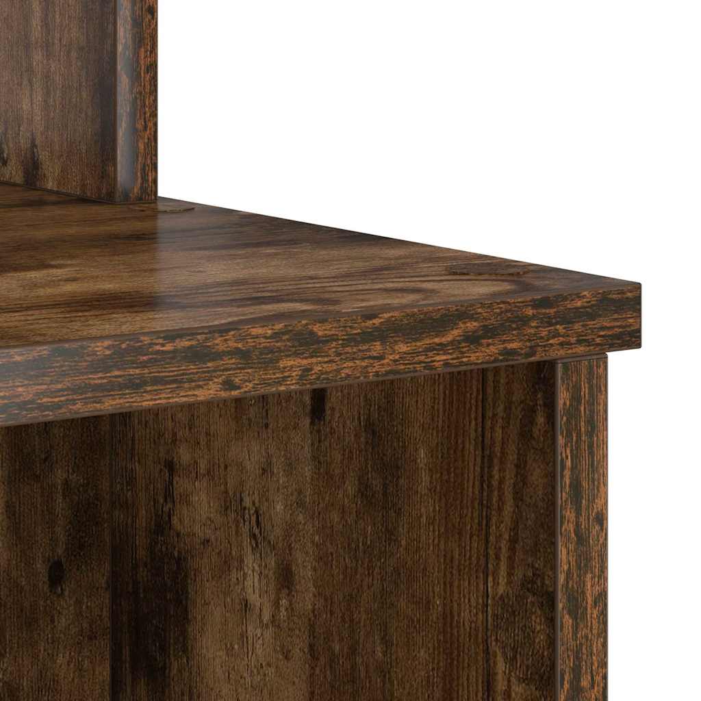 Stol Dimljeni hrast 120,5 x 44 x 88,5 cm Konstruirano drvo