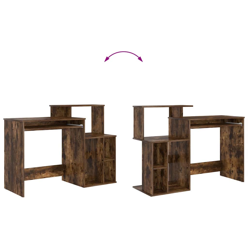 Stol Dimljeni hrast 120,5 x 44 x 88,5 cm Konstruirano drvo