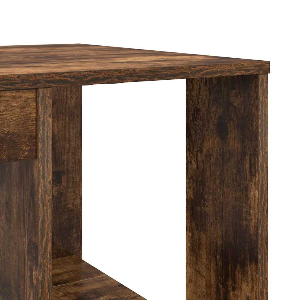 Stol Dimljeni hrast 130 x 50.5 x 75 cm Konstruirano drvo
