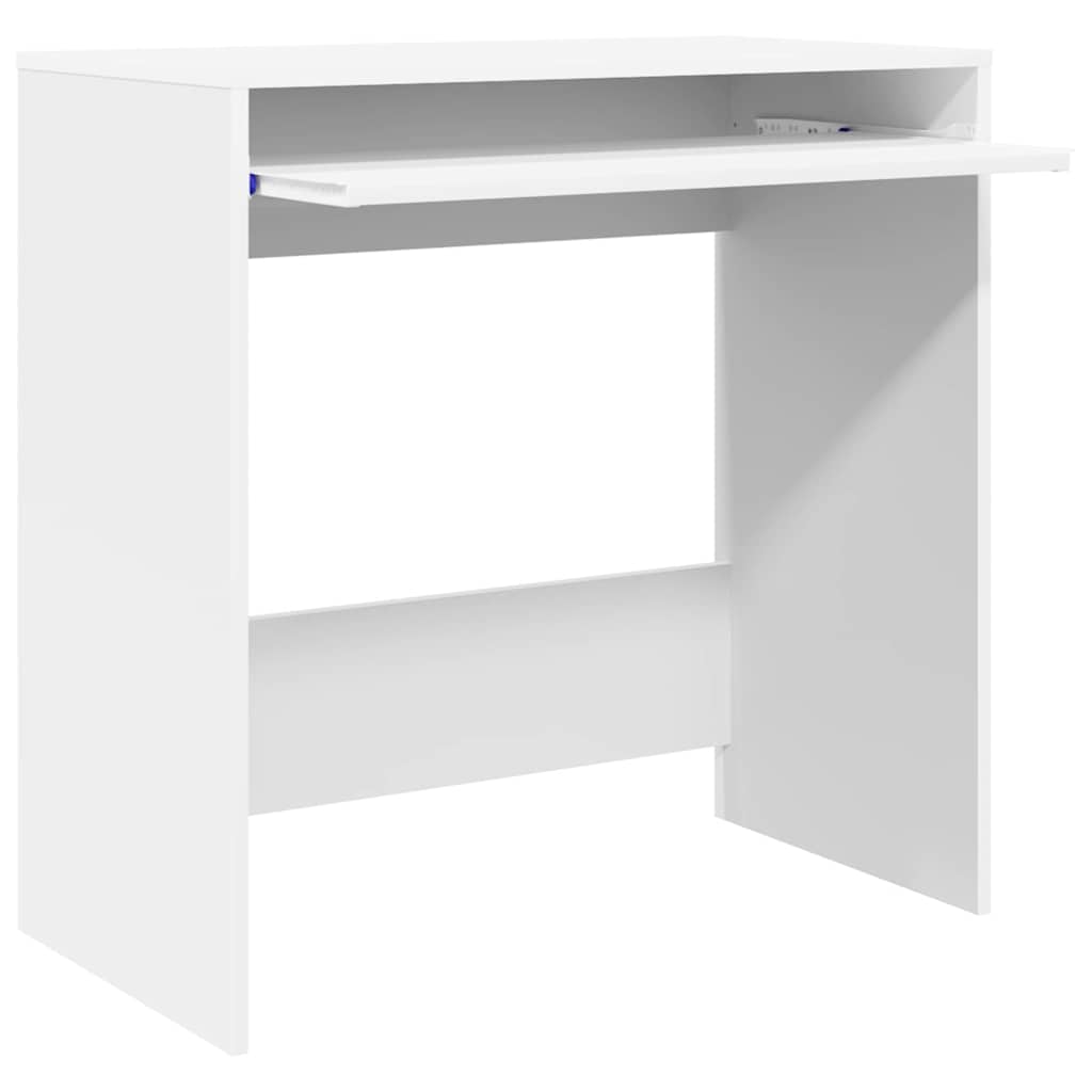 Stol s ladicama Bijelo 77.5 x 43 x 79 cm Konstruirano drvo