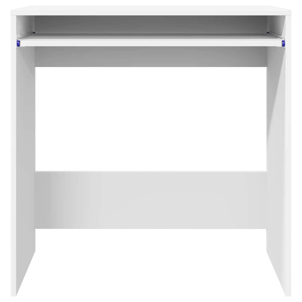 Stol s ladicama Bijelo 77.5 x 43 x 79 cm Konstruirano drvo