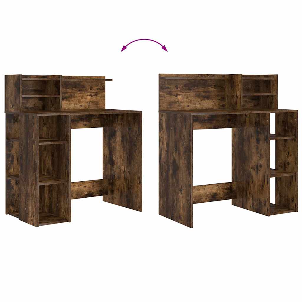 Stol Dimljeni hrast 90 x 48 x 101,5 cm Konstruirano drvo