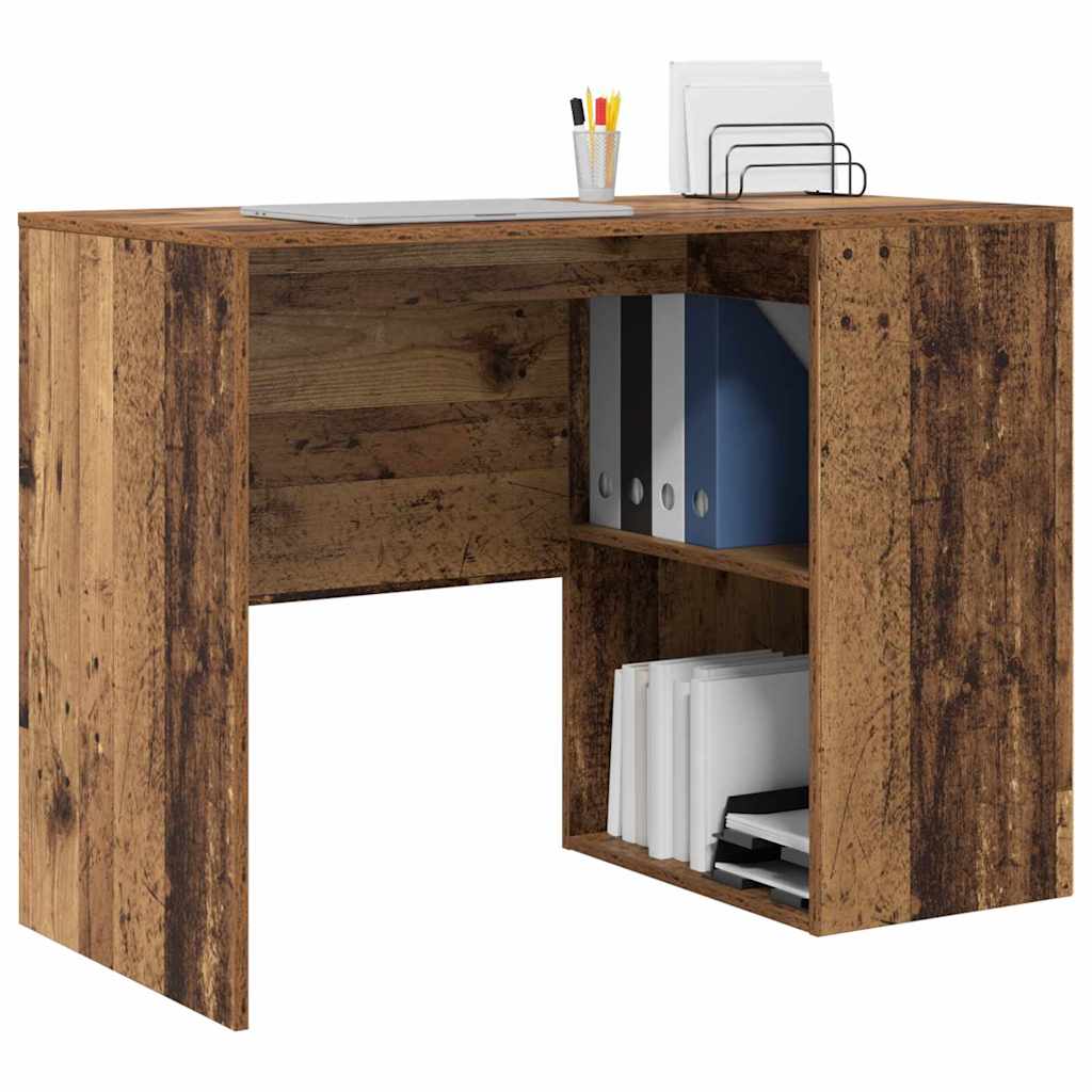 Stol s policom Staro drvo 102 x 50 x 75 cm Konstruirano drvo