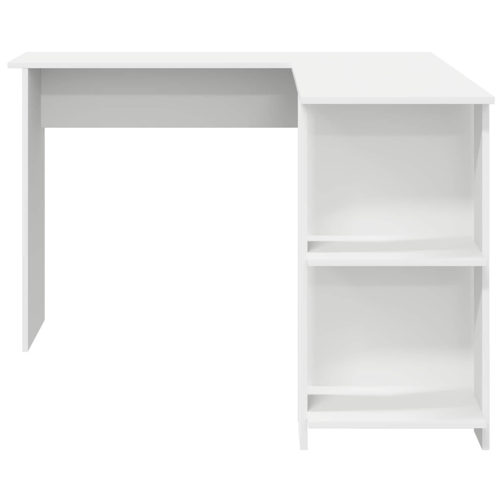 Kutni stol Bijelo 140 x 113,5 x 75 cm Konstruirano drvo