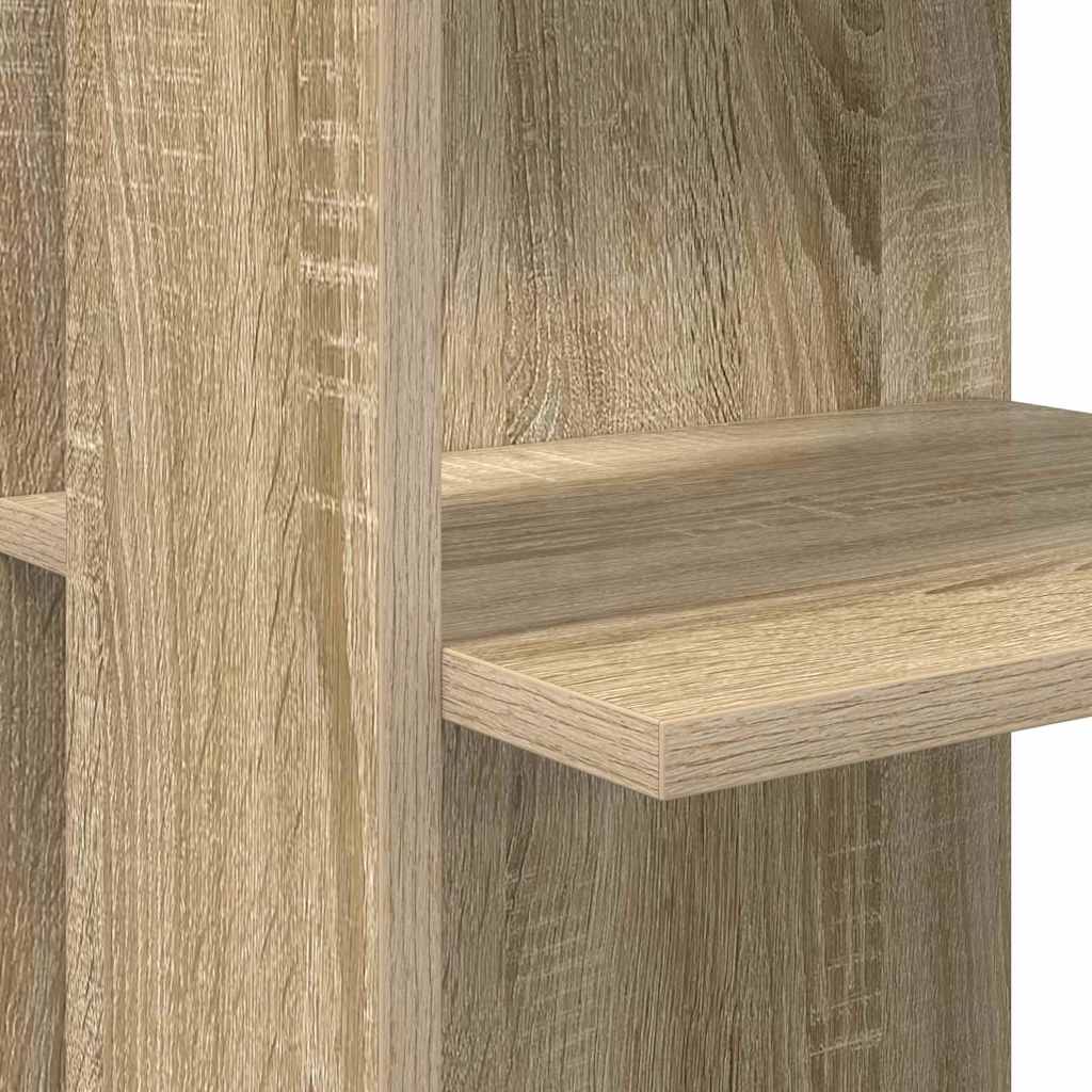 Kutni stol Sonoma hrast 140 x 113,5 x 75 cm Konstruirano drvo