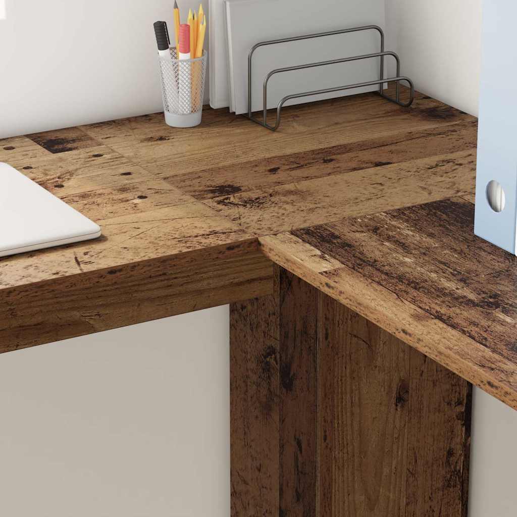 Kutni stol Staro drvo 140 x 113,5 x 75 cm Konstruirano drvo