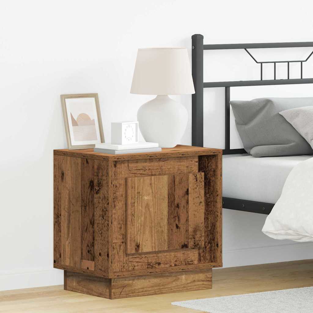 Noćni ormar Staro drvo 44 x 34,5 x 45 cm Konstruirano drvo
