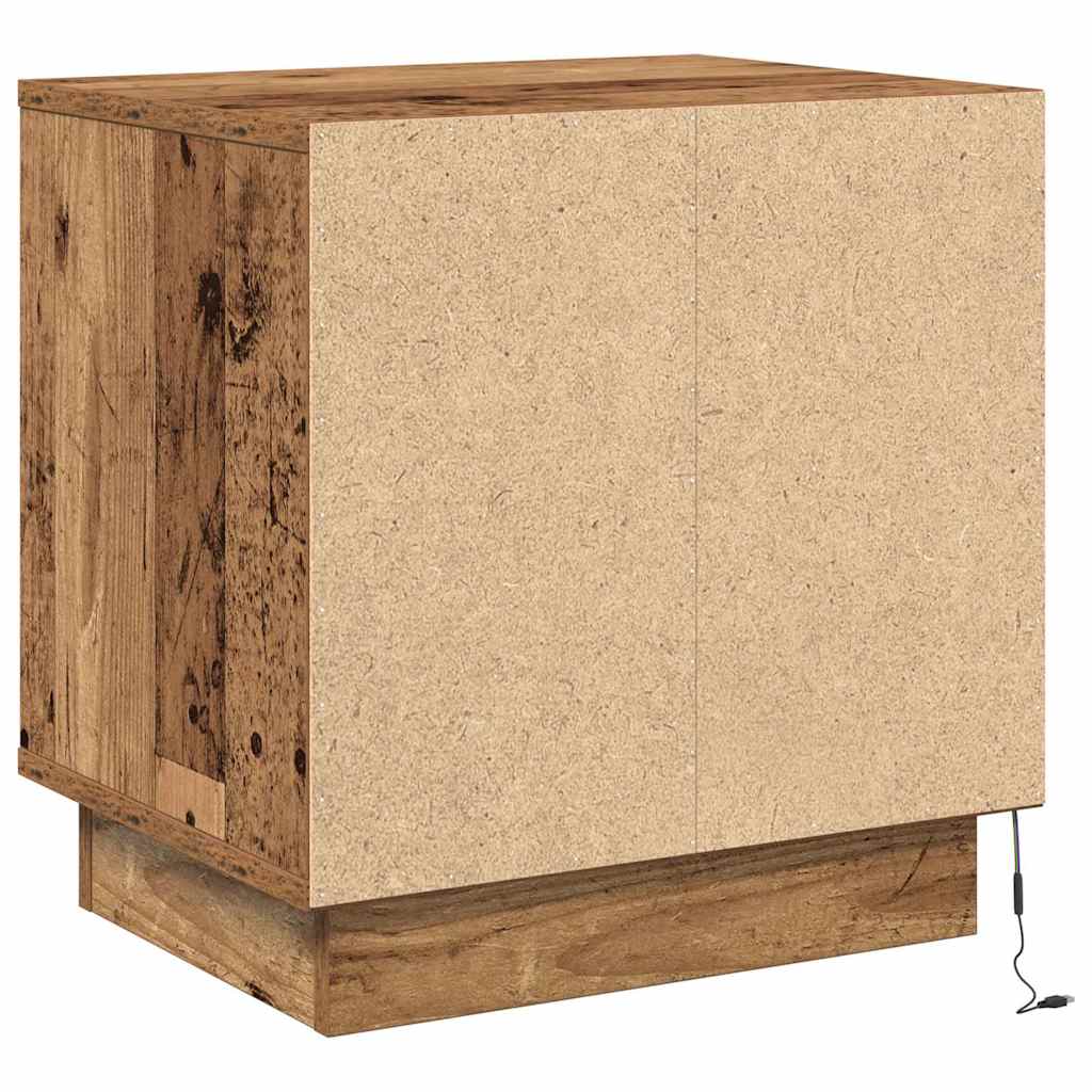 Noćni ormar Staro drvo 44 x 34,5 x 45 cm Konstruirano drvo