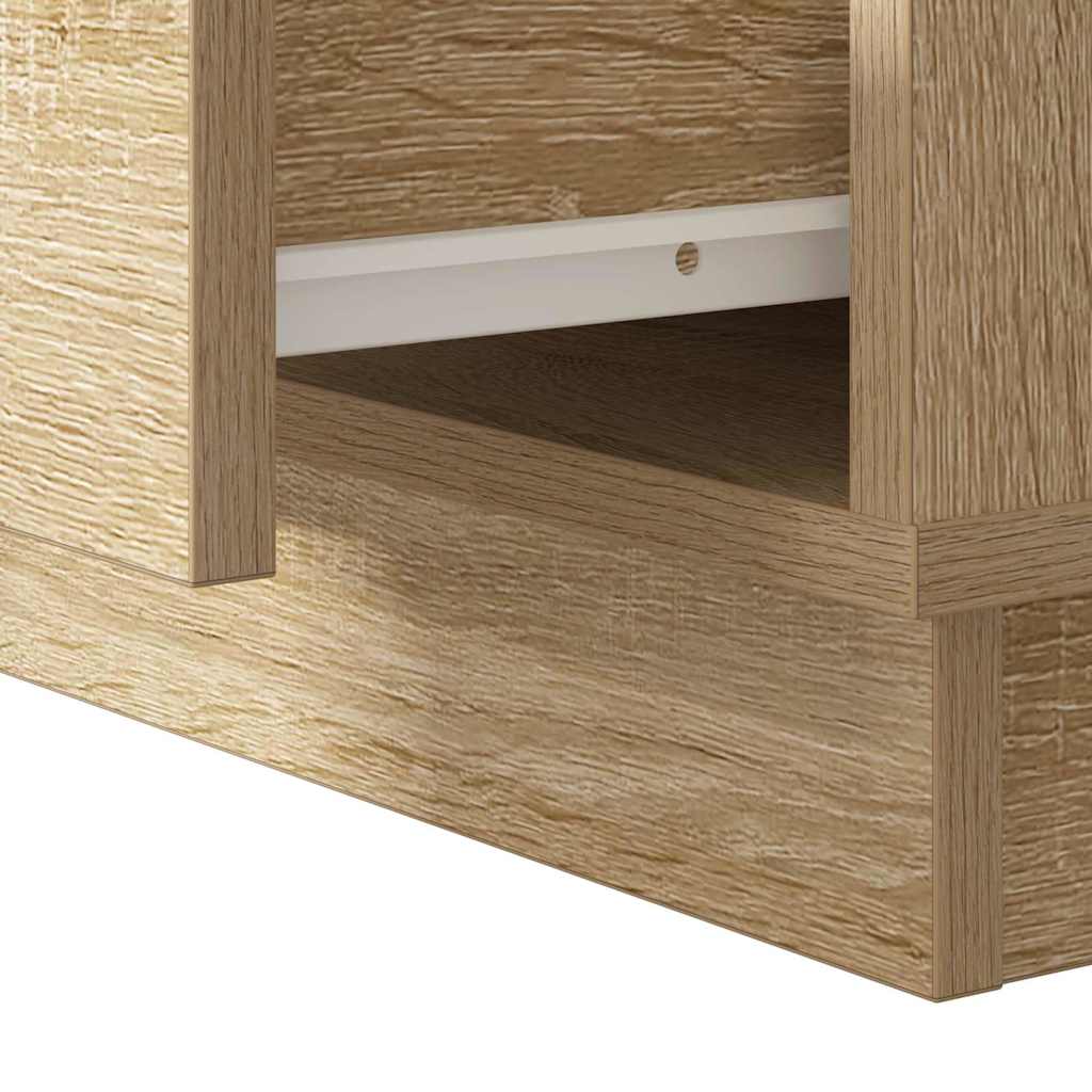 Noćni ormar Sonoma hrast 50 x 34,5 x 50 cm. Konstruirano drvo