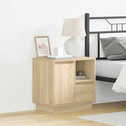 Noćni ormar Sonoma hrast 50 x 34,5 x 50 cm. Konstruirano drvo