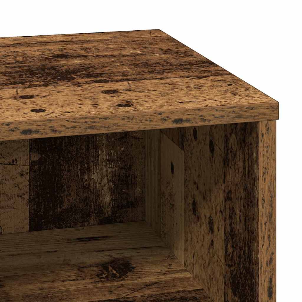 Noćni ormar s ladicama 2 pcs Staro drvo 50 x 34,5 x 50 cm.