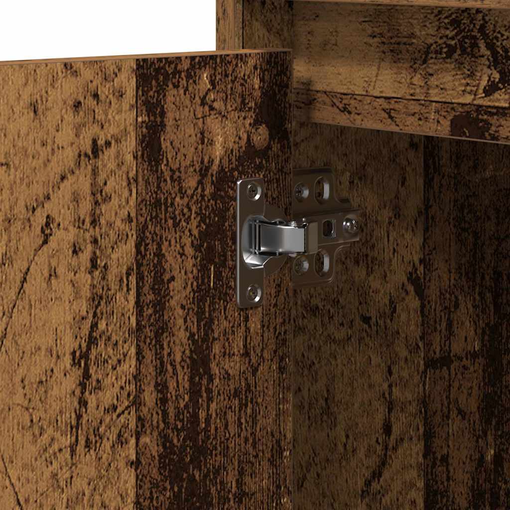 Noćni ormar s ladicama 2 pcs Staro drvo 50 x 34,5 x 50 cm.
