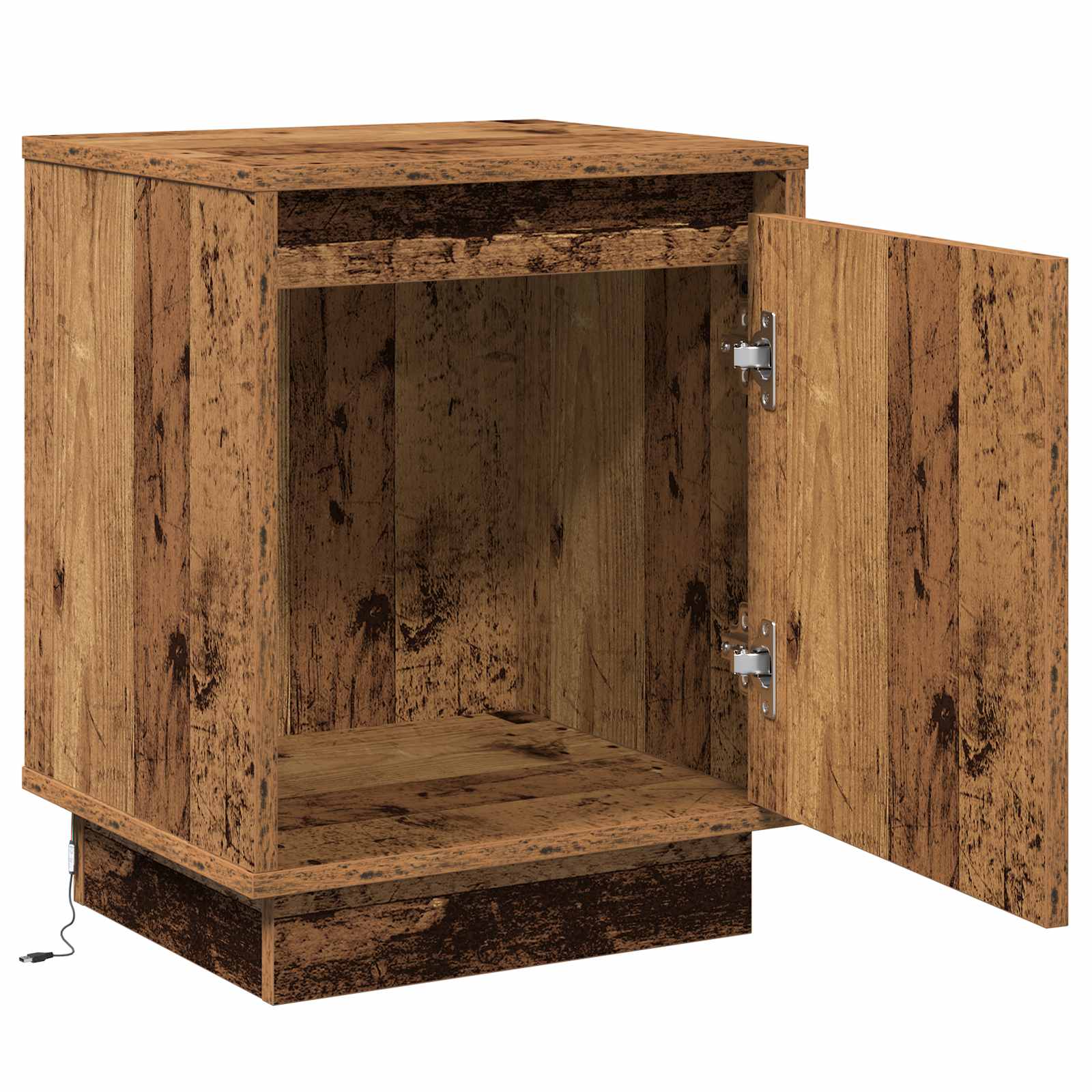 Noćni ormar Staro drvo 39 x 34,5 x 50 cm Konstruirano drvo
