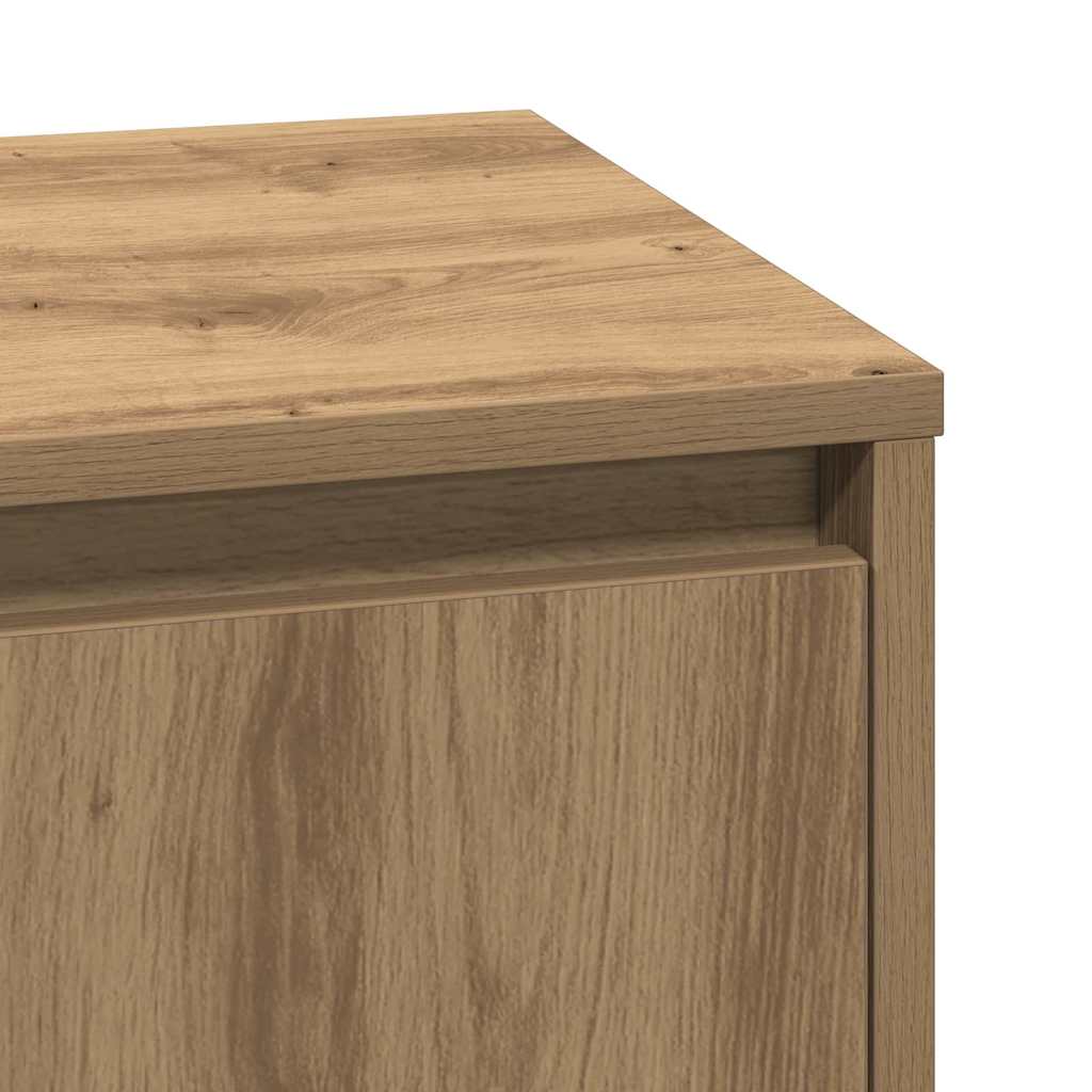 Noćni ormar 2 pcs Umjetnički hrast 39 x 34,5 x 50 cm