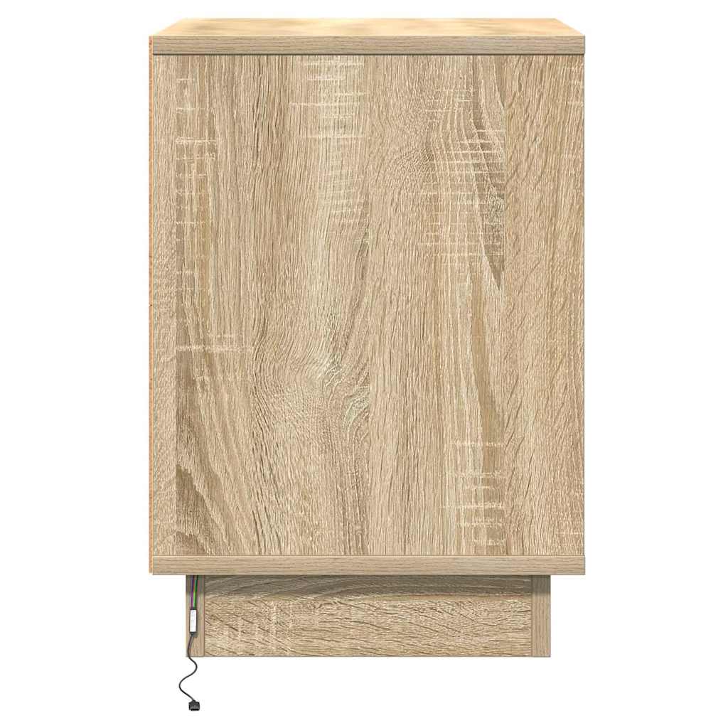 Noćni ormar Sonoma hrast 39 x 34,5 x 50 cm Konstruirano drvo