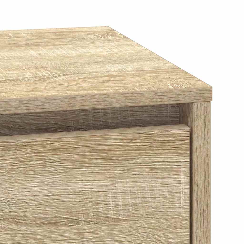 Noćni ormar s ladicama 2 pcs Sonoma hrast 39 x 34,5 x 50 cm