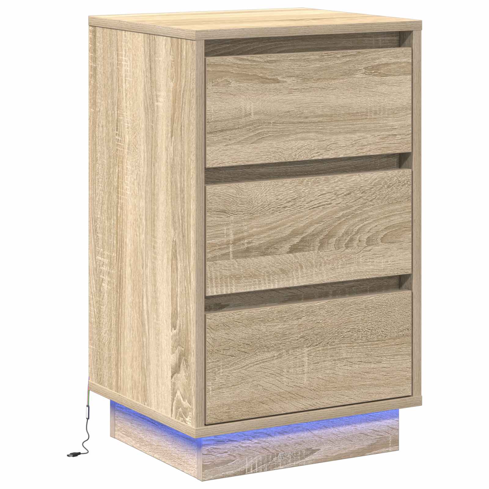 Noćni ormar Sonoma hrast 39 x 34,5 x 65 cm Konstruirano drvo