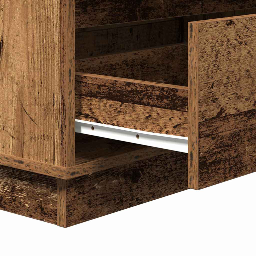 Noćni ormar Staro drvo 71 x 34,5 x 75 cm Konstruirano drvo