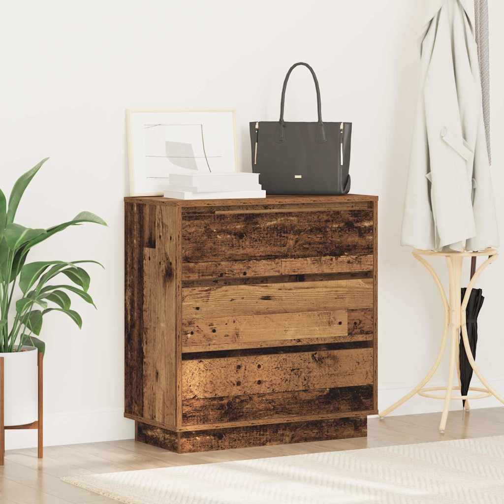 Noćni ormar Staro drvo 71 x 34,5 x 75 cm Konstruirano drvo