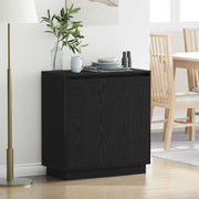 Sideboard Crni hrast 71 x 34.5 x 75 cm Konstruirano drvo