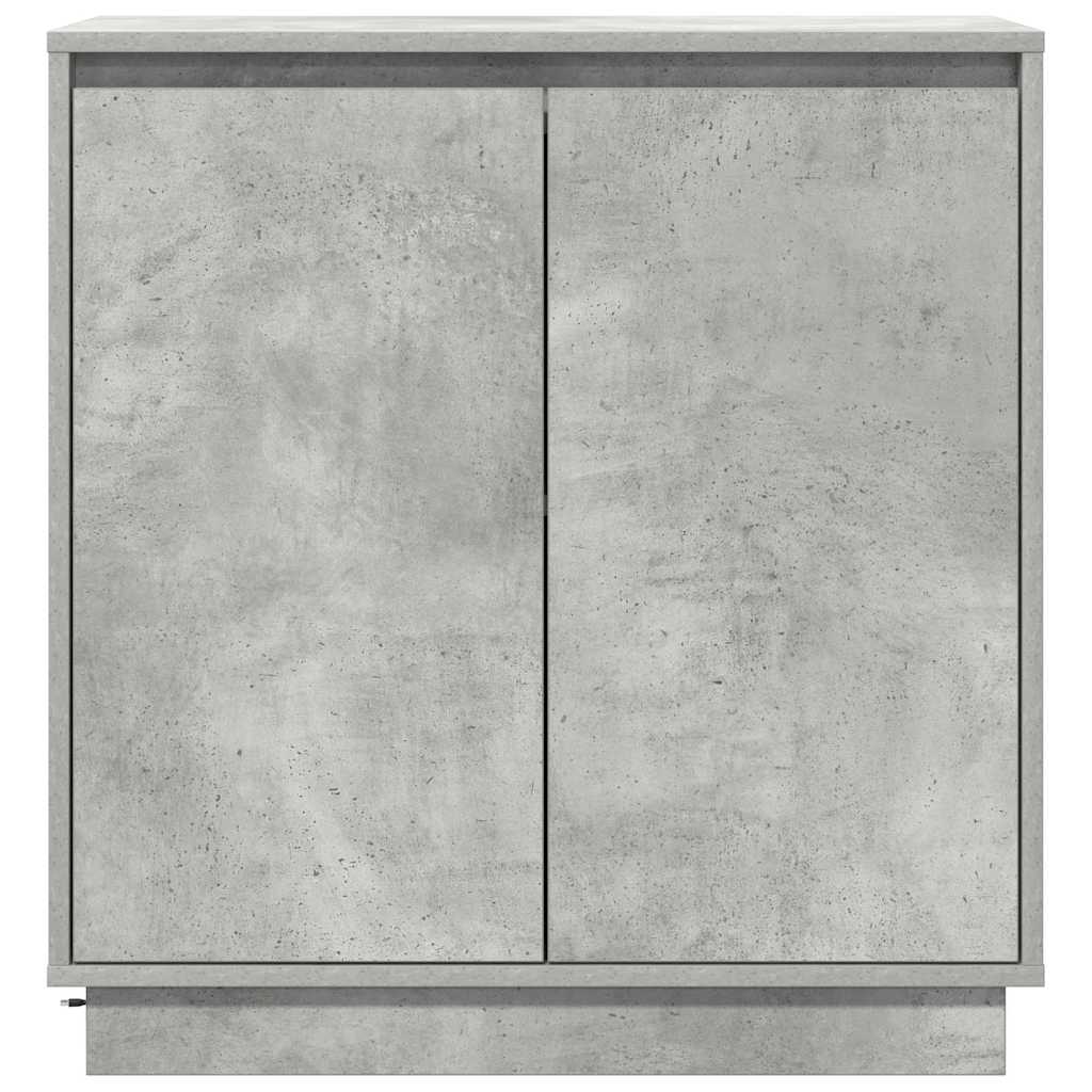 LED komoda za Betonska siva 71 x 34,5 x 75 cm