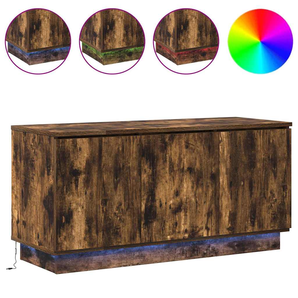 TV ormar Dimljeni hrast 100 x 38 x 49 cm Konstruirano drvo