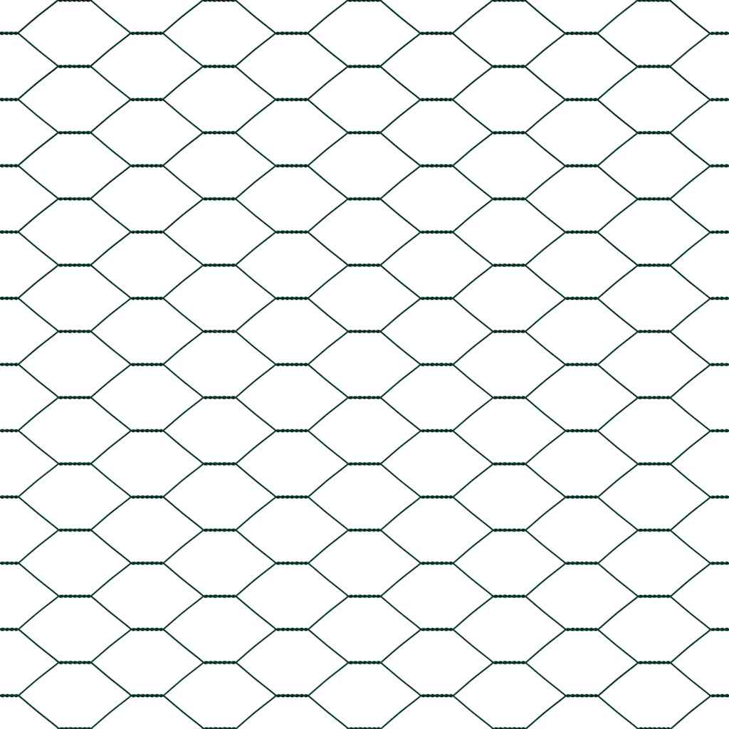 Stup za ogradu Zelena 25 x 1,5 m (mreža 25 mm) Čelik