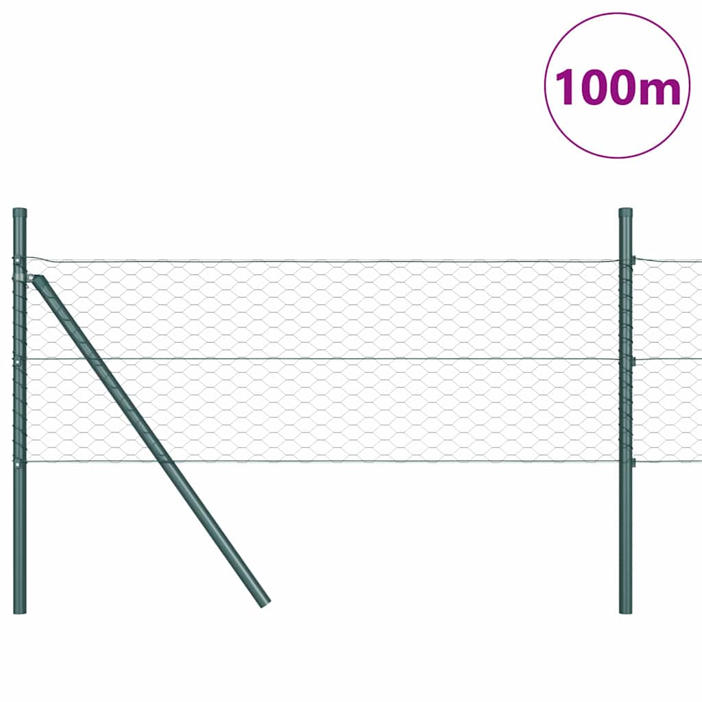 Temeljna zavarena žičana ograda 100 x 0,5 m (Š x V)