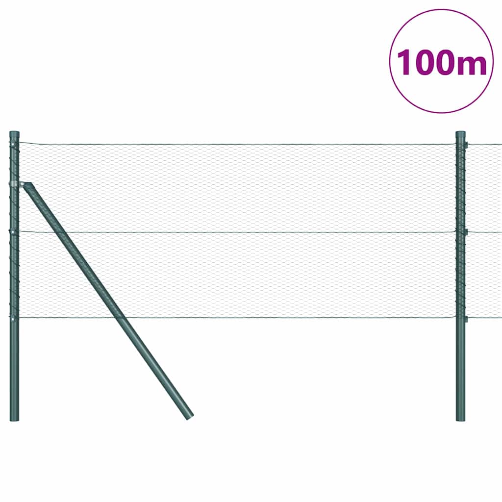 Temeljna zavarena žičana ograda 100 x 0,6 m (Š x V)