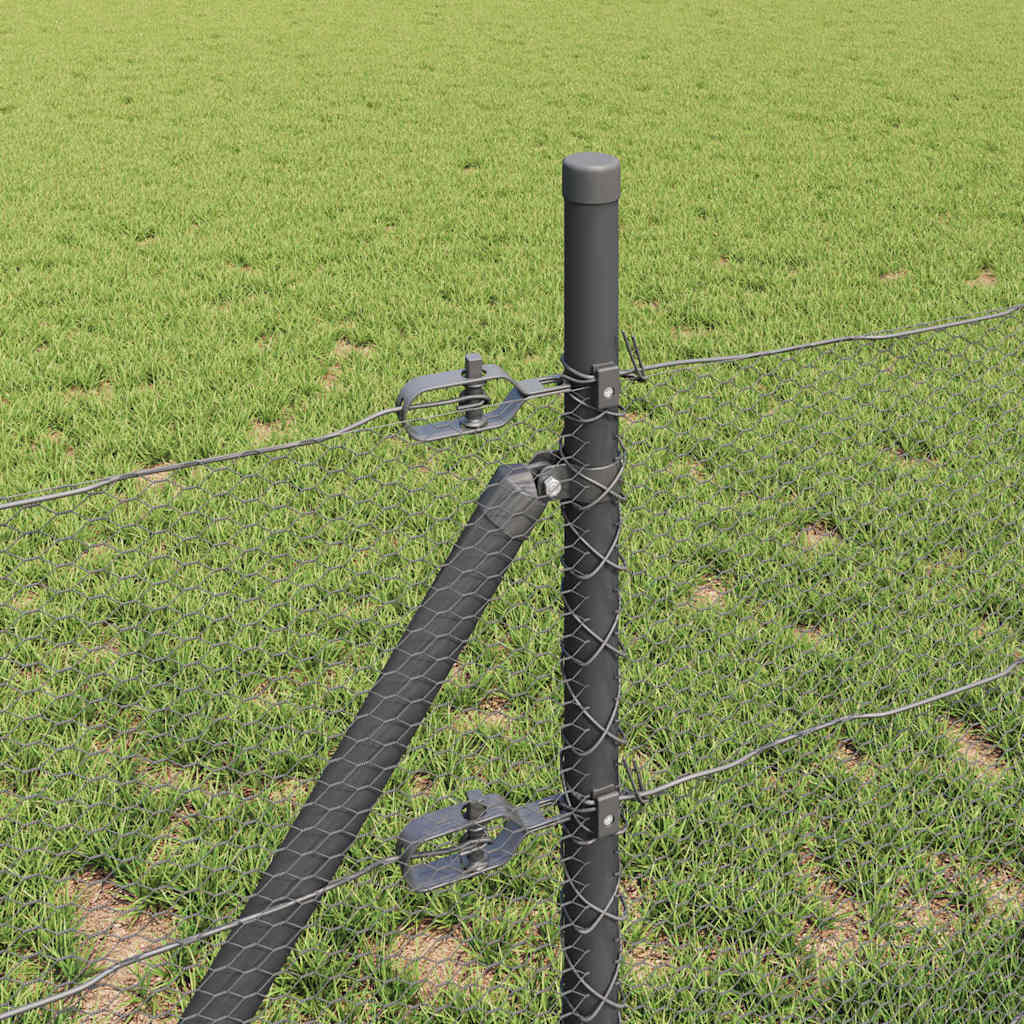 Temeljna zavarena žičana ograda 25 x 0,5 m (Š x V)