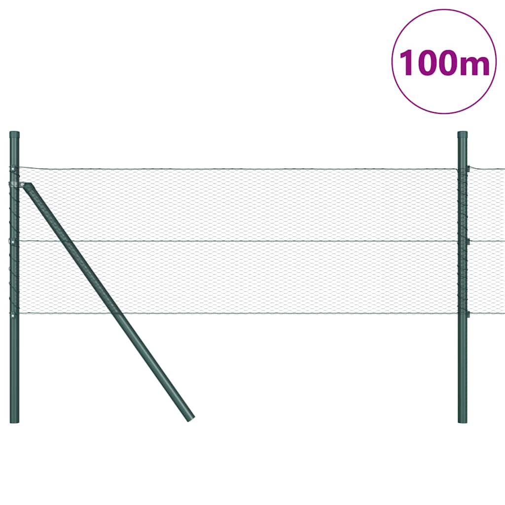 Temeljna zavarena žičana ograda 100 x 0,4 m (Š x V)