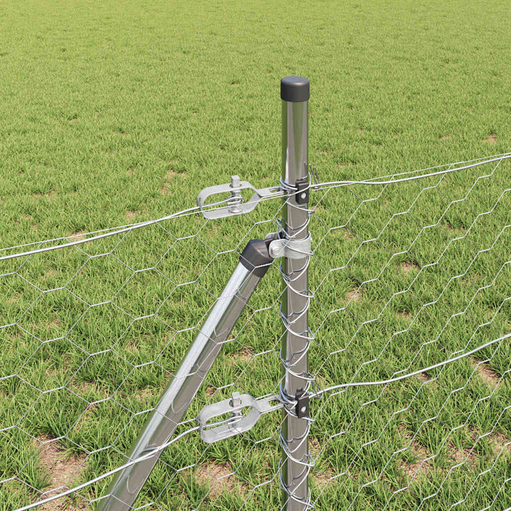 Temeljna zavarena žičana ograda 50 x 0,5 m (Š x V)