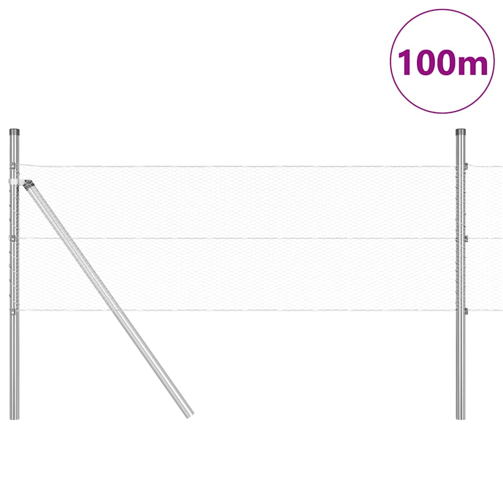 Temeljna zavarena žičana ograda 100 x 0,4 m (Š x V)