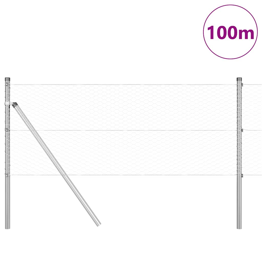 Temeljna zavarena žičana ograda 100 x 0,6 m (Š x V)