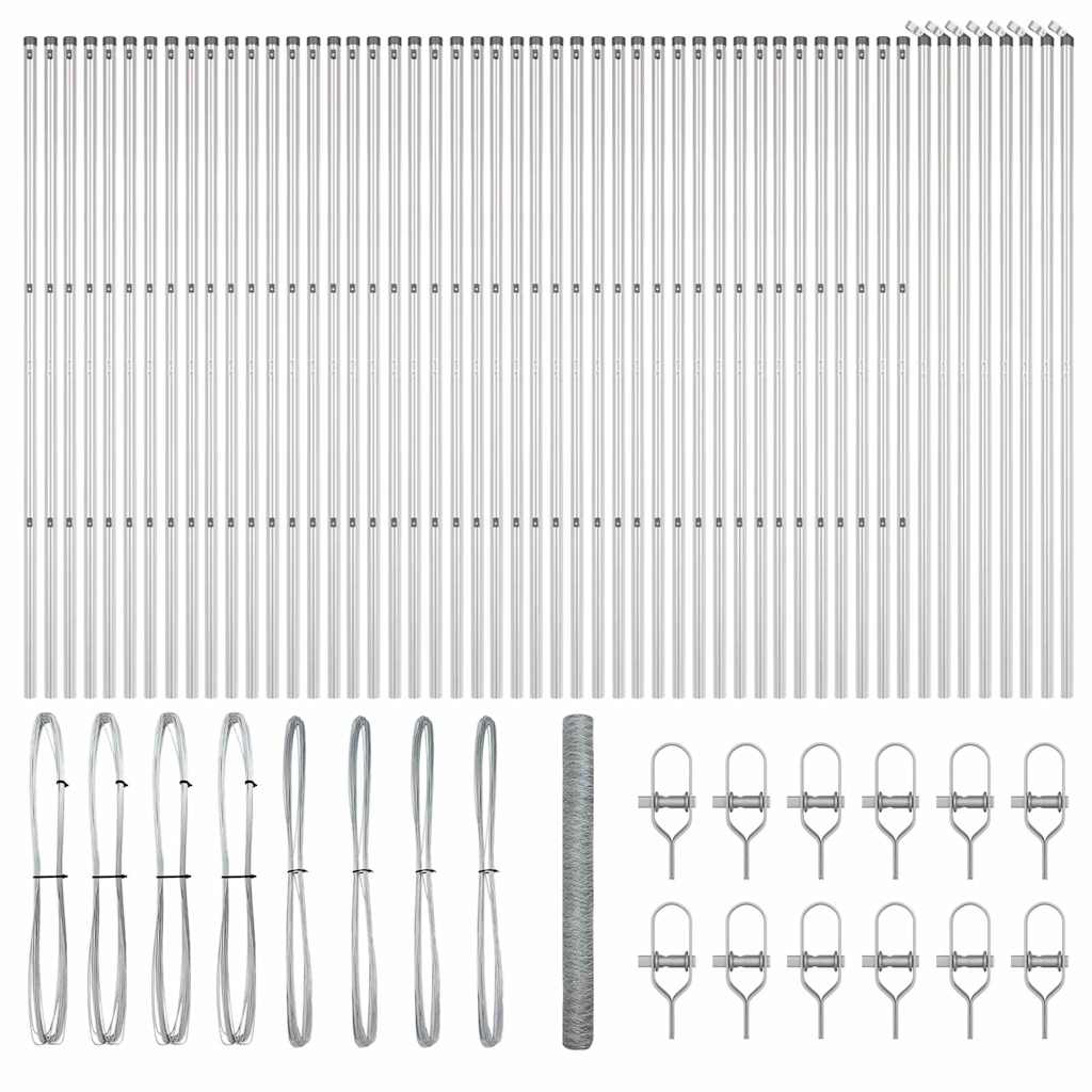 Temeljna zavarena žičana ograda 100 x 1,6 m (Š x V)