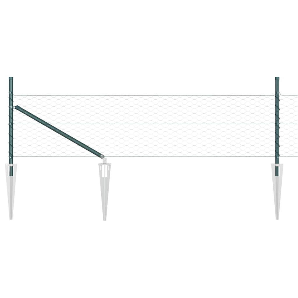 Zavareno žičano ograđivanje s bodljama 25 x 0,5 m (Š x V)